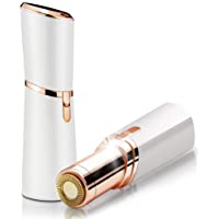 Los mejores  - CCHOME Removedor de vello facial para mujer- recortador facial sin dolor para cara y cuerpo con luz LED integrada y una…